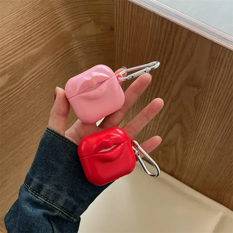 Spoof Lips Case for AirPods 4 Airpod 1 2 3 Pro Pro2 Bluetooth Earbuds Charging Box Protective Earphone Case Cover
Spoof Lips Case for AirPods 4 Airpod 1 2 3 Pro Pro2 Bluetooth Earbuds Charging Box Protective Earphone Case Cover
