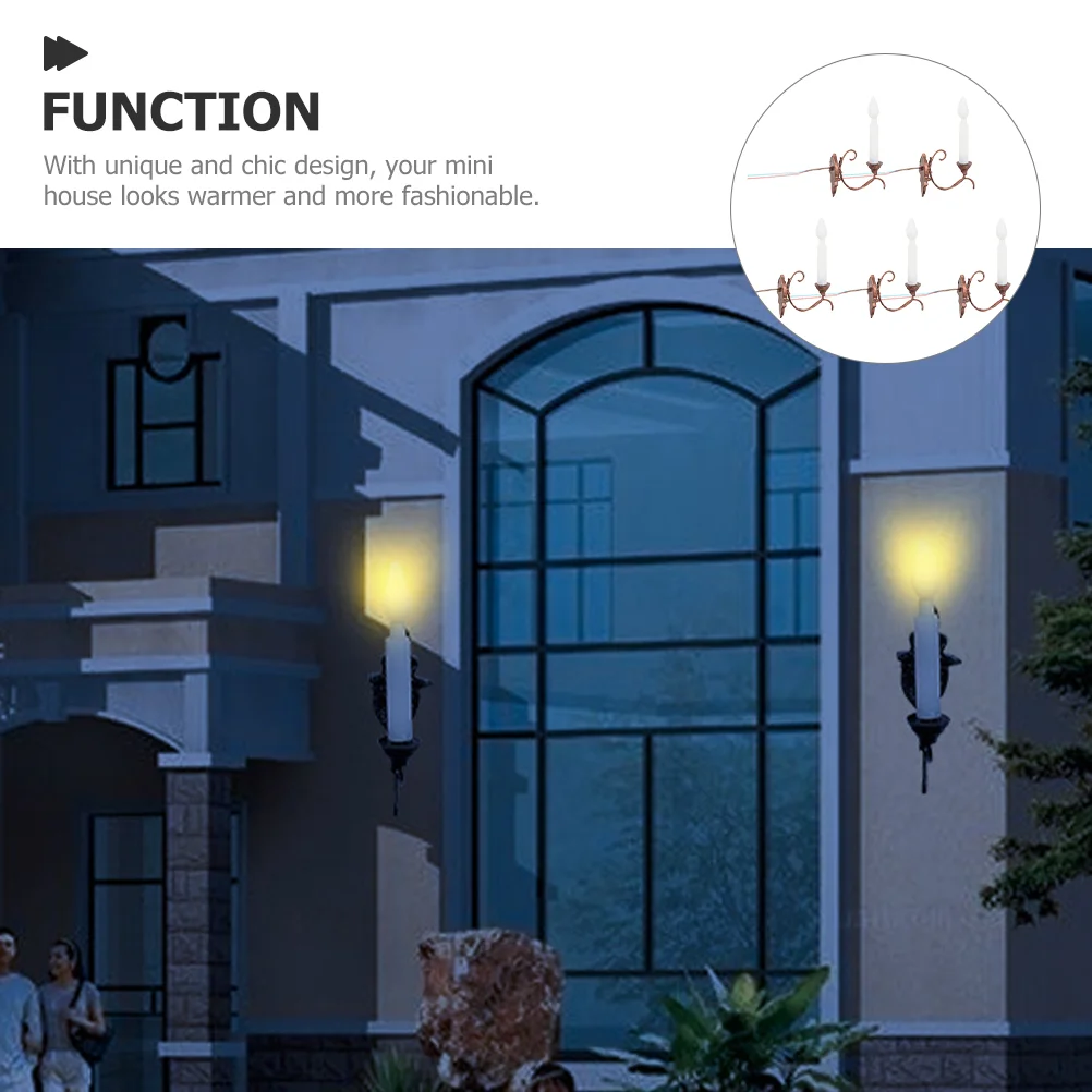 5pcs Mini House Wall Lamp Models Miniature Wall Lamps Mini Simulation Wall Lamps Mini Wall Lamp Micro Landscaping Lamp Decor
5pcs Mini House Wall Lamp Models Miniature Wall Lamps Mini Simulation Wall Lamps Mini Wall Lamp Micro Landscaping Lamp Decor
