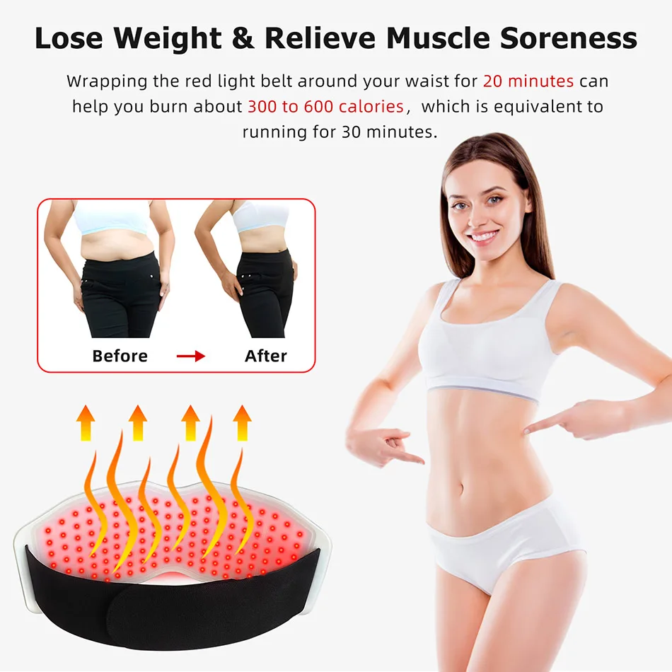 2026 Portable Therapy Infrared Red Light Therapy Belt Wearable Therapy Device for Pain Relief Muscle Recovery Physiotherapy Home
2026 Portable Therapy Infrared Red Light Therapy Belt Wearable Therapy Device for Pain Relief Muscle Recovery Physiotherapy Home