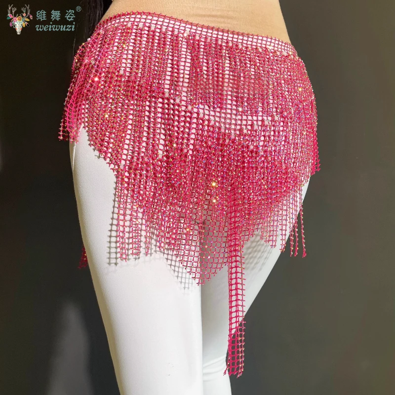 Belly Dance Performance Belt for Women Full Diamond Glitter Tassel Hip Scarf Oriental Belly Dancing Competition Accessories
Belly Dance Performance Belt for Women Full Diamond Glitter Tassel Hip Scarf Oriental Belly Dancing Competition Accessories