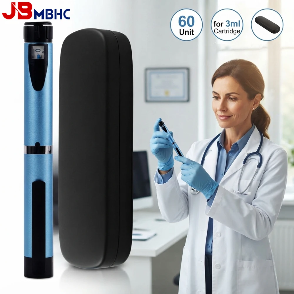 Reusable Pen Injector with Protect Case, 60 Unit Peptide Injection Pen Compatible with 3ml Cartridges, Precision Dose Control
Reusable Pen Injector with Protect Case, 60 Unit Peptide Injection Pen Compatible with 3ml Cartridges, Precision Dose Control