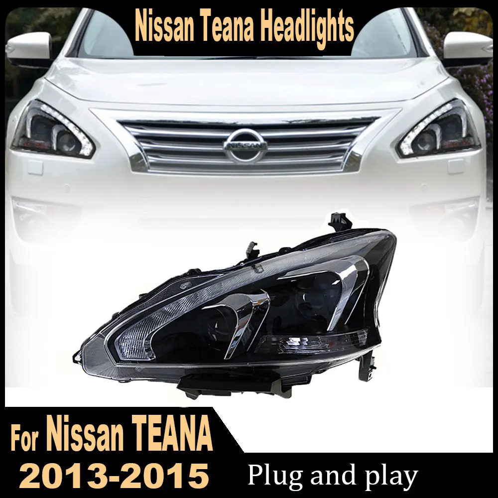 Car Lights for Nissan Teana Headlight 2013 2014 2015 Altima LED Head Lamp Drl Projector Lens Auto Accessories Plug and play
Car Lights for Nissan Teana Headlight 2013 2014 2015 Altima LED Head Lamp Drl Projector Lens Auto Accessories Plug and play