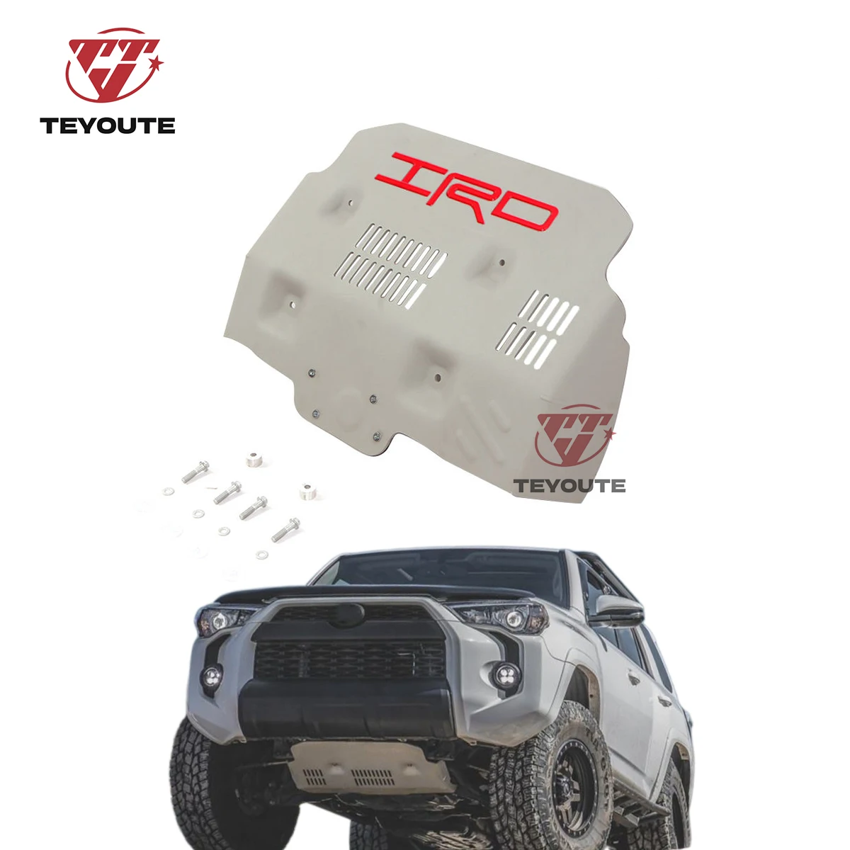 TEYOUTE 4WD Off Road Aluminum Alloy Engine Guard Protection Cover Skid Plate For Toyota 4Runner 5th Gen 2010-2024 Body Kit
TEYOUTE 4WD Off Road Aluminum Alloy Engine Guard Protection Cover Skid Plate For Toyota 4Runner 5th Gen 2010-2024 Body Kit