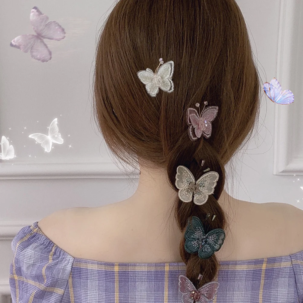 6 Pcs Hair Clip Adorable Barrette Hairpin Women Headdress Cute Bowknot Design High Quality Cloth Safe Durable Hair Accessories
6 Pcs Hair Clip Adorable Barrette Hairpin Women Headdress Cute Bowknot Design High Quality Cloth Safe Durable Hair Accessories