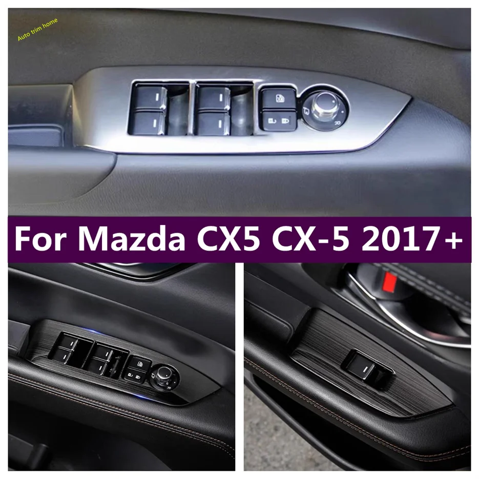 LHD Window Lift Switch Button Panel Adjust Cover Trim For Mazda CX5 CX-5 2017 - 2024 Stickers Garnish Decoration Car Accessories
LHD Window Lift Switch Button Panel Adjust Cover Trim For Mazda CX5 CX-5 2017 - 2024 Stickers Garnish Decoration Car Accessories