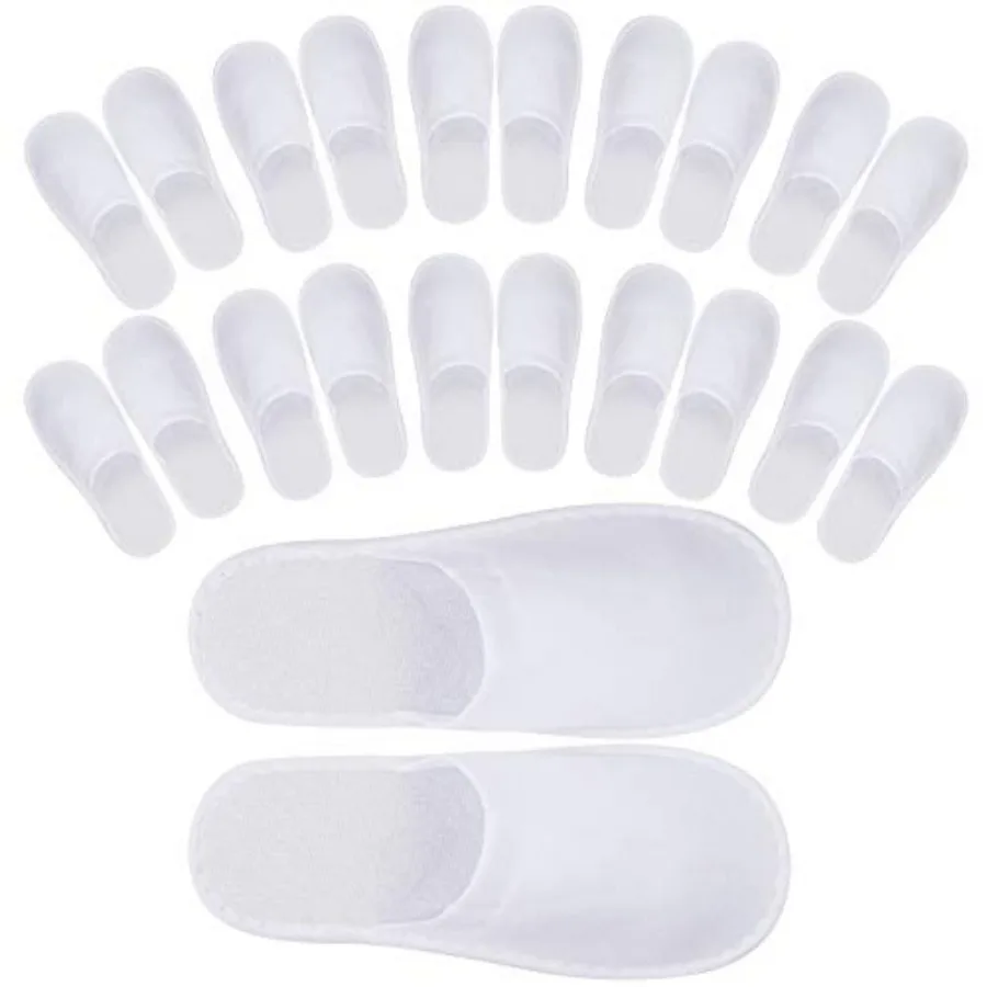 Spa Slippers Flip Flops Disposable Slippers for Hotel Guests Women Men Closed Toe Super Comfort White
Spa Slippers Flip Flops Disposable Slippers for Hotel Guests Women Men Closed Toe Super Comfort White
