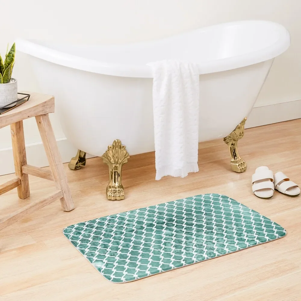 Emerald Trellis Pattern - Green Bath Mat Toilet Carpet Non-Slip And Washable Kitchen Anti-Slip Carpet Mat
Emerald Trellis Pattern - Green Bath Mat Toilet Carpet Non-Slip And Washable Kitchen Anti-Slip Carpet Mat