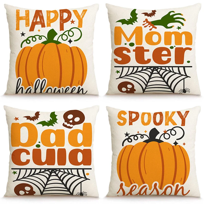45x45cm Set of 4 Pumpkin Throw Pillow Covers Cushion Cases for Couch Bed Sofa Farmhouse Decoration
45x45cm Set of 4 Pumpkin Throw Pillow Covers Cushion Cases for Couch Bed Sofa Farmhouse Decoration