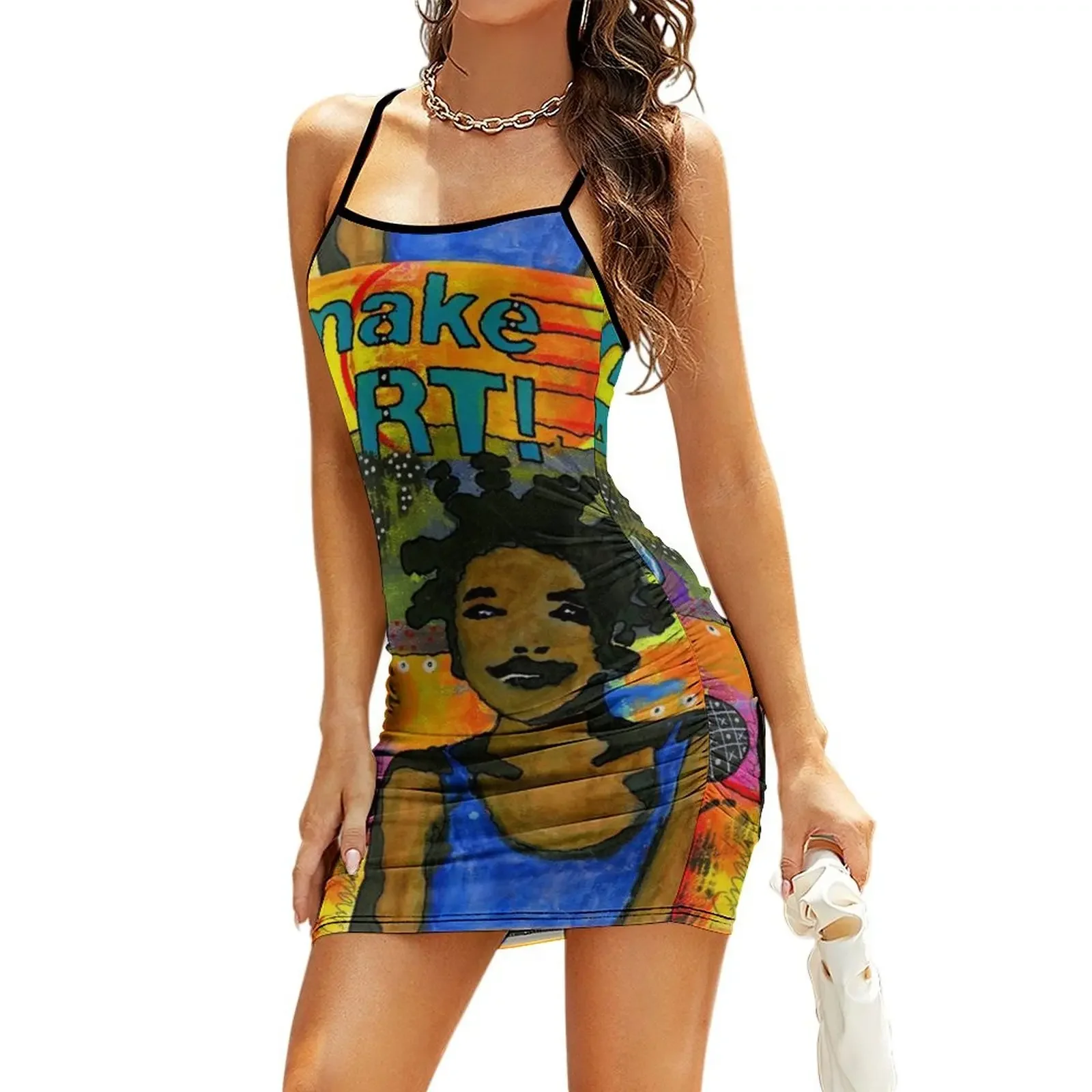 Make ART Sling Dress luxury women's party dress evening prom dresses for women luxury woman party dress
Make ART Sling Dress luxury women's party dress evening prom dresses for women luxury woman party dress