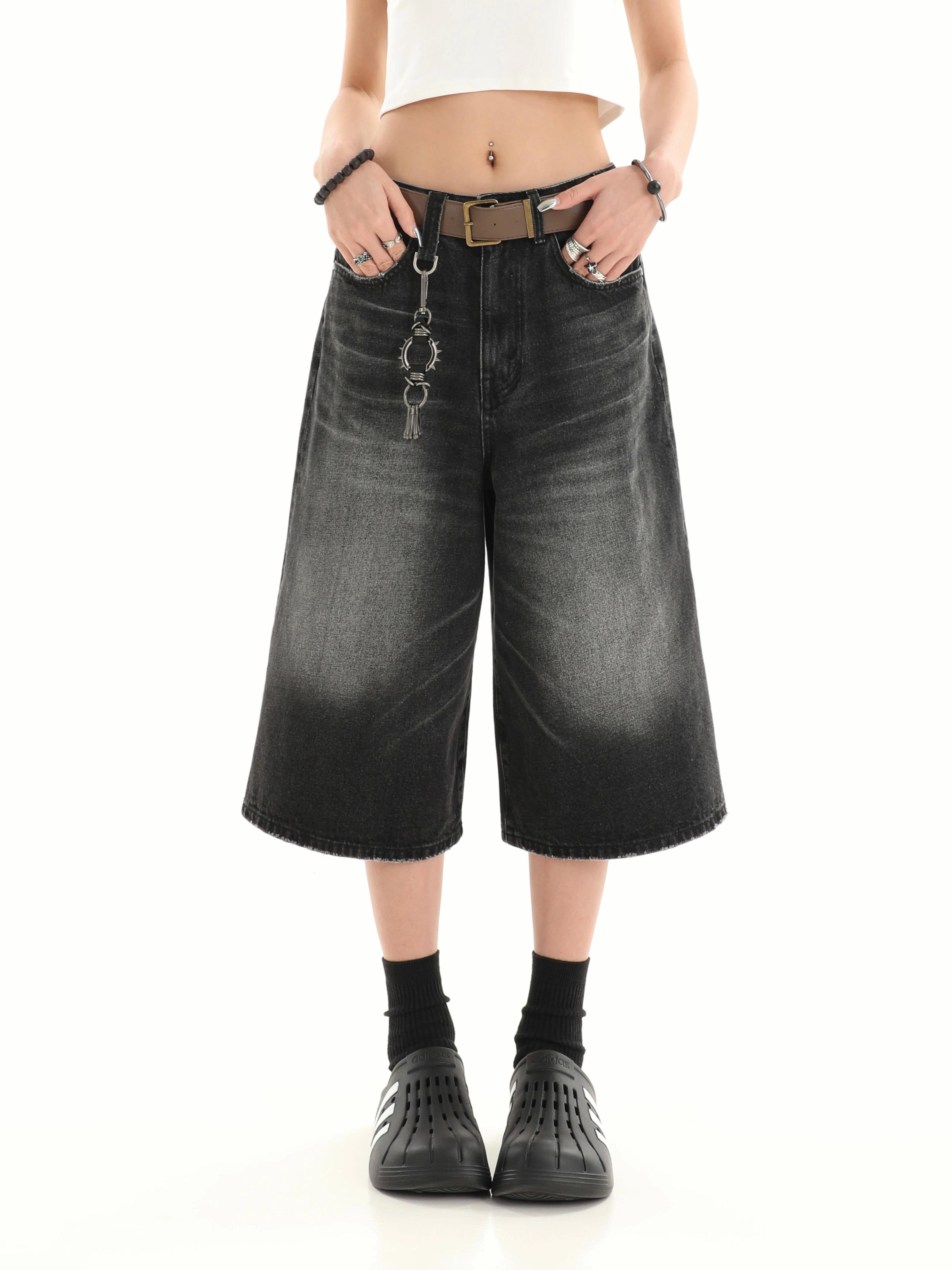 Women's Dark Gray Denim Shorts Aesthetic Streetwear Jeans Shorts 2000s Y2k Harajuku Cowboy Medium Shorts 2000s Clothes 2025
Women's Dark Gray Denim Shorts Aesthetic Streetwear Jeans Shorts 2000s Y2k Harajuku Cowboy Medium Shorts 2000s Clothes 2025