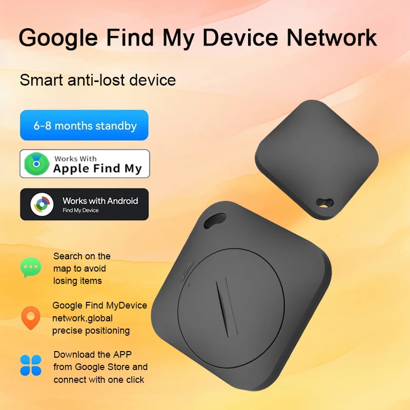 1/4 шт. мини-GPS-трекер Smart Tag работает с приложением Apple Find My/Google Find My Device для детей, ключ от автомобиля, умный Bluetooth-трек
1/4 шт. мини-GPS-трекер Smart Tag работает с приложением Apple Find My/Google Find My Device для детей, ключ от автомобиля, умный Bluetooth-трек