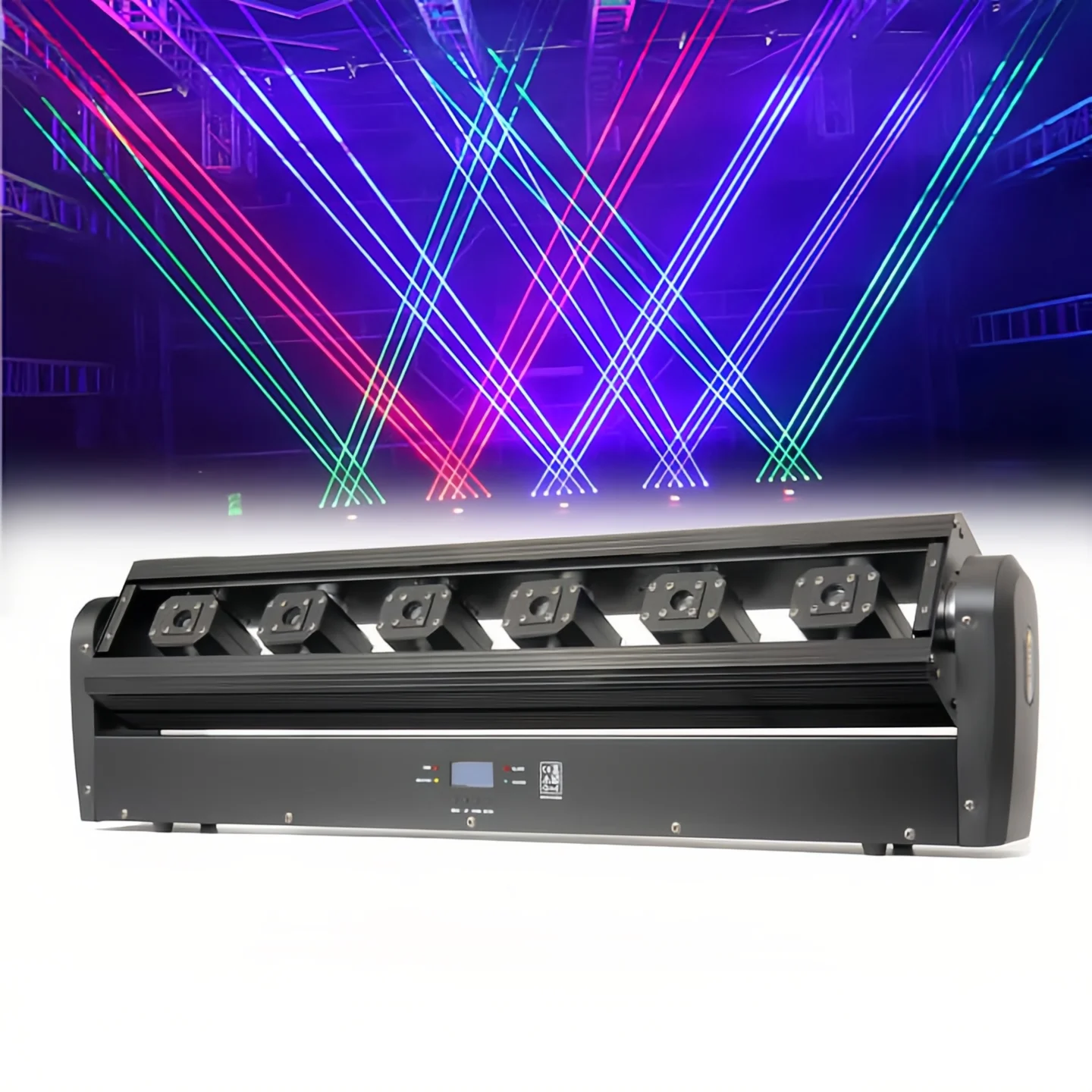 Лазерный свет с подвижной головкой и 6 ушками, полноцветный RGB, одиночный, зеленый, красный, DMX, голосовое управление, лазерный луч, сценический свет, КТВ, клуб, DJ, дискотека
Лазерный свет с подвижной головкой и 6 ушками, полноцветный RGB, одиночный, зеленый, красный, DMX, голосовое управление, лазерный луч, сценический свет, КТВ, клуб, DJ, дискотека