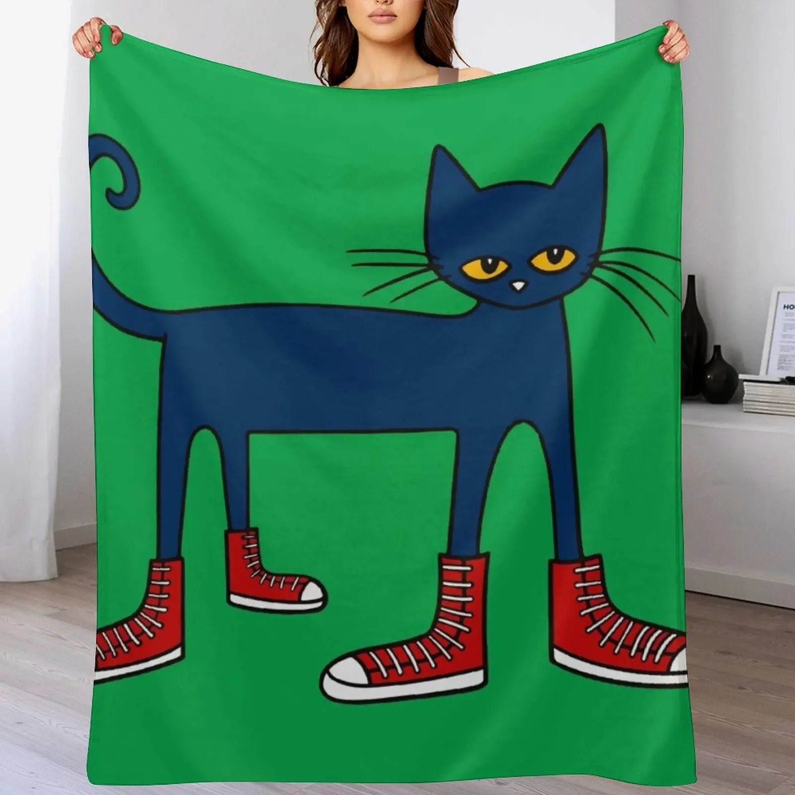 Pete the Cat: Rocking in My School Shoes Throw Blanket Moving Hair Furrys anime Blankets
Pete the Cat: Rocking in My School Shoes Throw Blanket Moving Hair Furrys anime Blankets