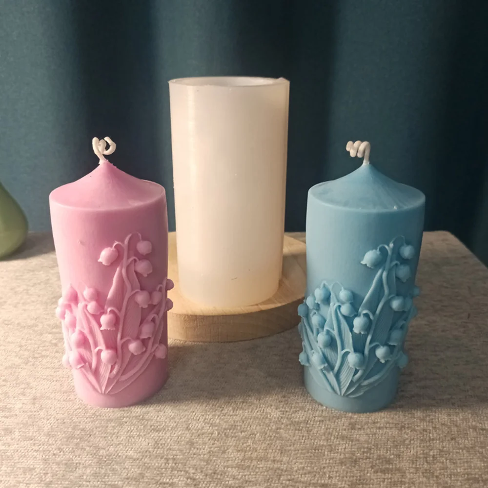 1PC Lily Of The Valley Aromatherapy Candle Silicone Mold DIY Handmade Relief Flower Candles Molds Ornaments Home Decor Crafts
1PC Lily Of The Valley Aromatherapy Candle Silicone Mold DIY Handmade Relief Flower Candles Molds Ornaments Home Decor Crafts