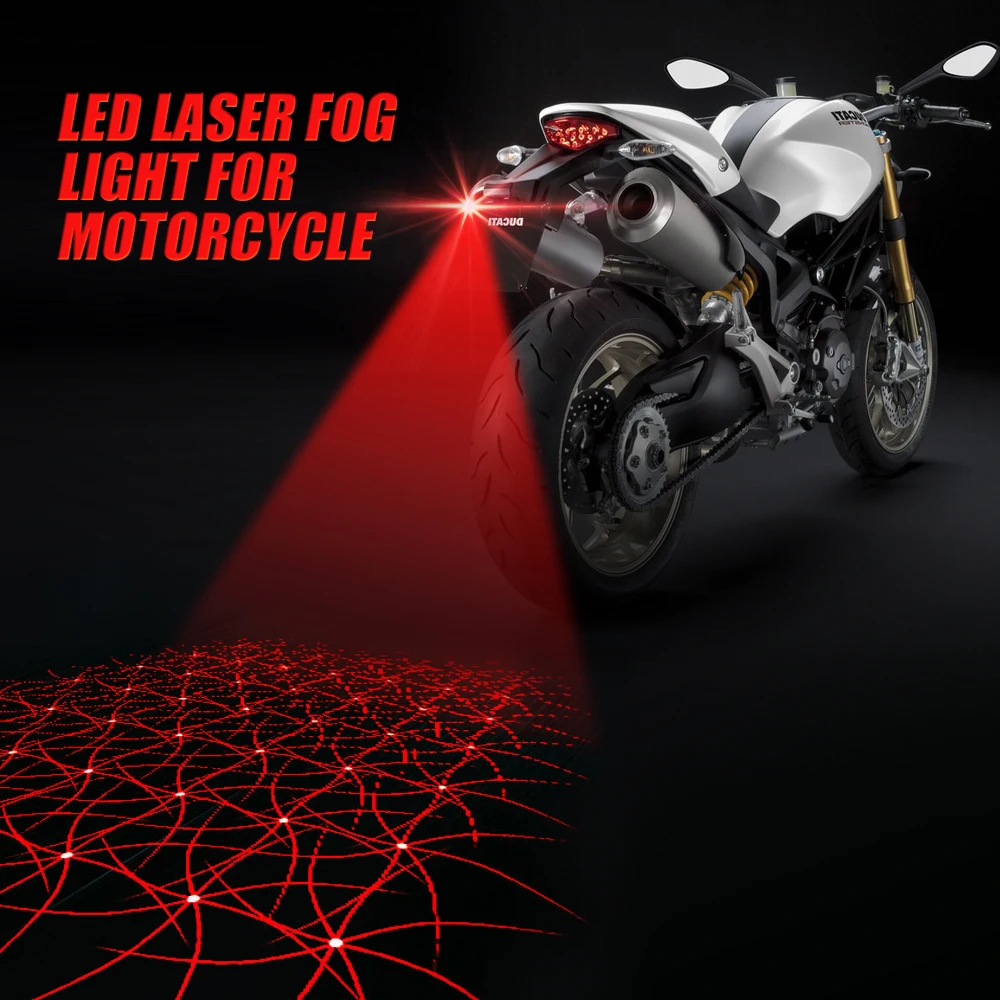 OKEEN Led Laser Fog Lamps For Car Motorcycle Anti Collision Tail Warning Lights Motobike Rear Driving Safety Braking Lights 12V
OKEEN Led Laser Fog Lamps For Car Motorcycle Anti Collision Tail Warning Lights Motobike Rear Driving Safety Braking Lights 12V