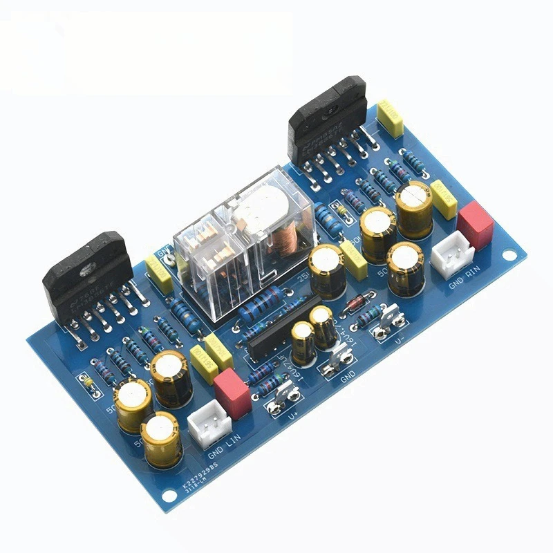 Dual-Channel LM3886 Amp PCB, Audio Power Amplifier Board with Loudspeaker Protection Circuit
Dual-Channel LM3886 Amp PCB, Audio Power Amplifier Board with Loudspeaker Protection Circuit