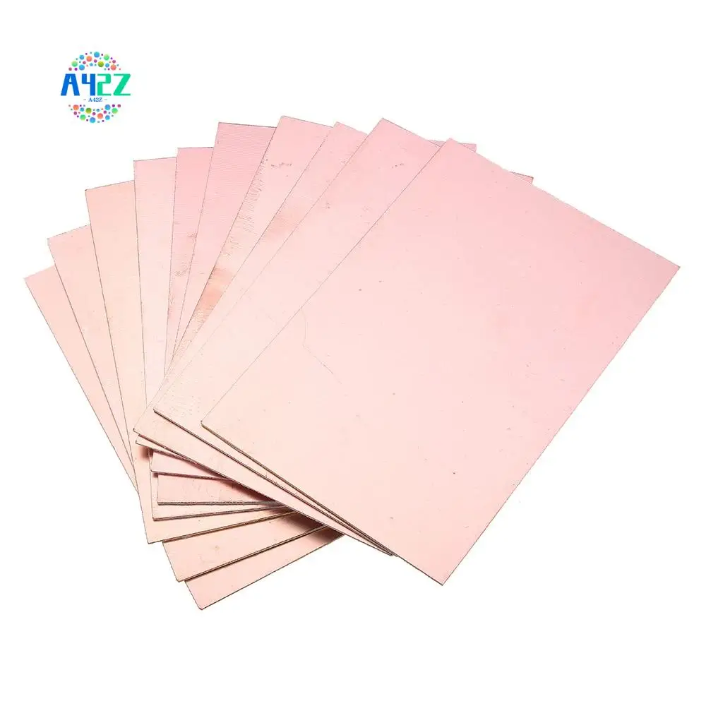 A42Z-10Pcs 10X15cm Double-Sided Copper PCB Board FR4 Fiberglass Board
A42Z-10Pcs 10X15cm Double-Sided Copper PCB Board FR4 Fiberglass Board