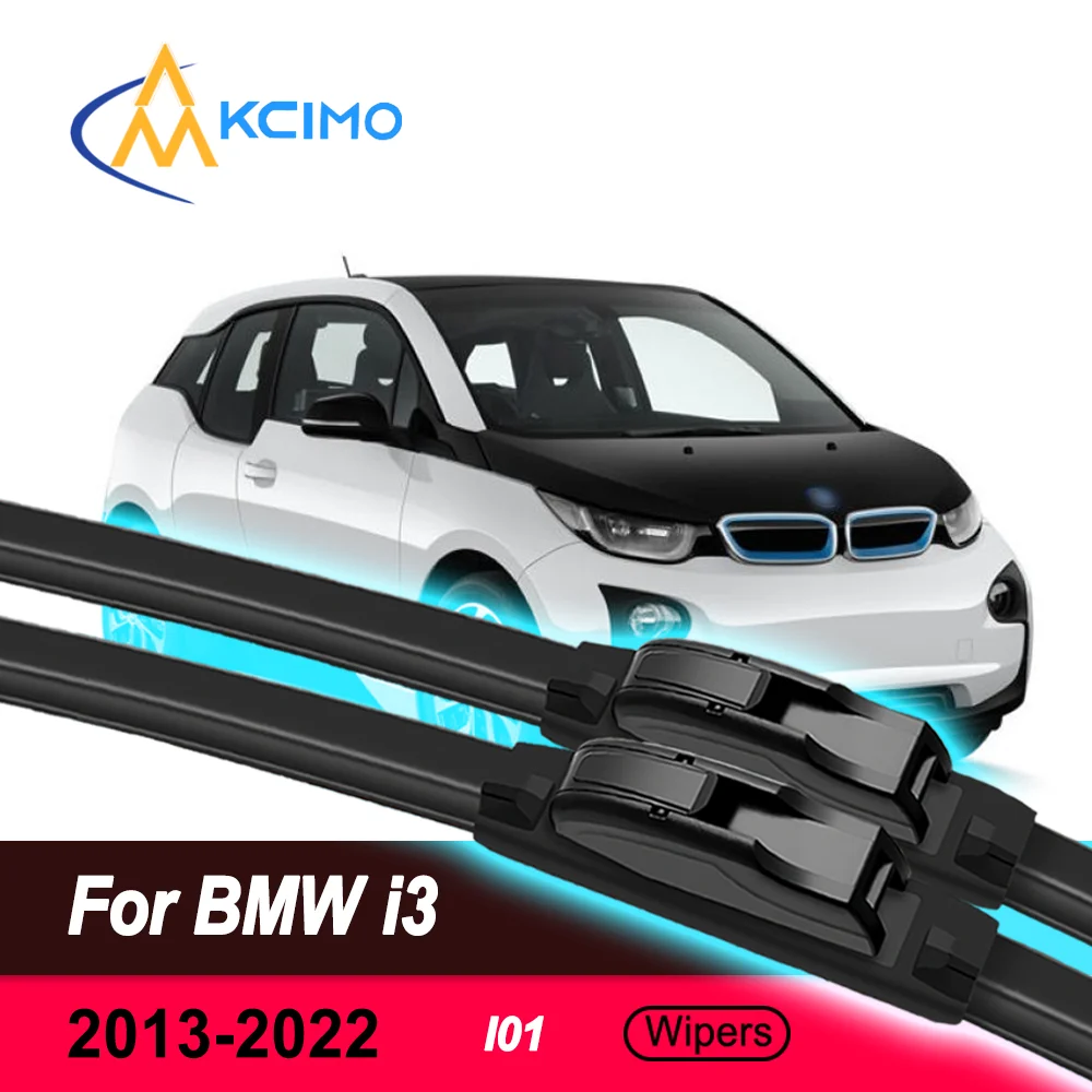 2Pcs All-Weather Silent Wiper Blades for BMW i3 I01 2013 - 2022 Front Windshield Durable Rubber Replacement Parts
2Pcs All-Weather Silent Wiper Blades for BMW i3 I01 2013 - 2022 Front Windshield Durable Rubber Replacement Parts