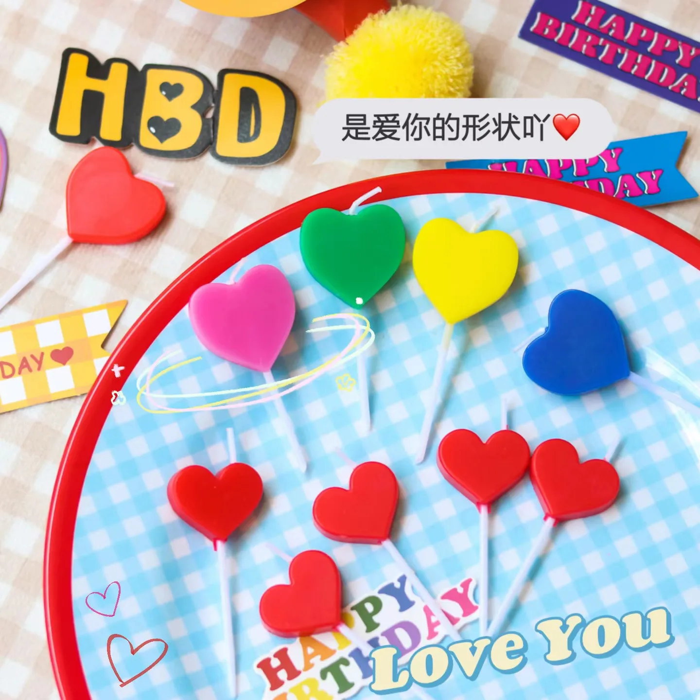 Colorful Heart Candles For Cake Topper Love Baby Birthday Macaron Wedding Party Decoration Dessert Stand Cupcake Baking Supplies
Colorful Heart Candles For Cake Topper Love Baby Birthday Macaron Wedding Party Decoration Dessert Stand Cupcake Baking Supplies