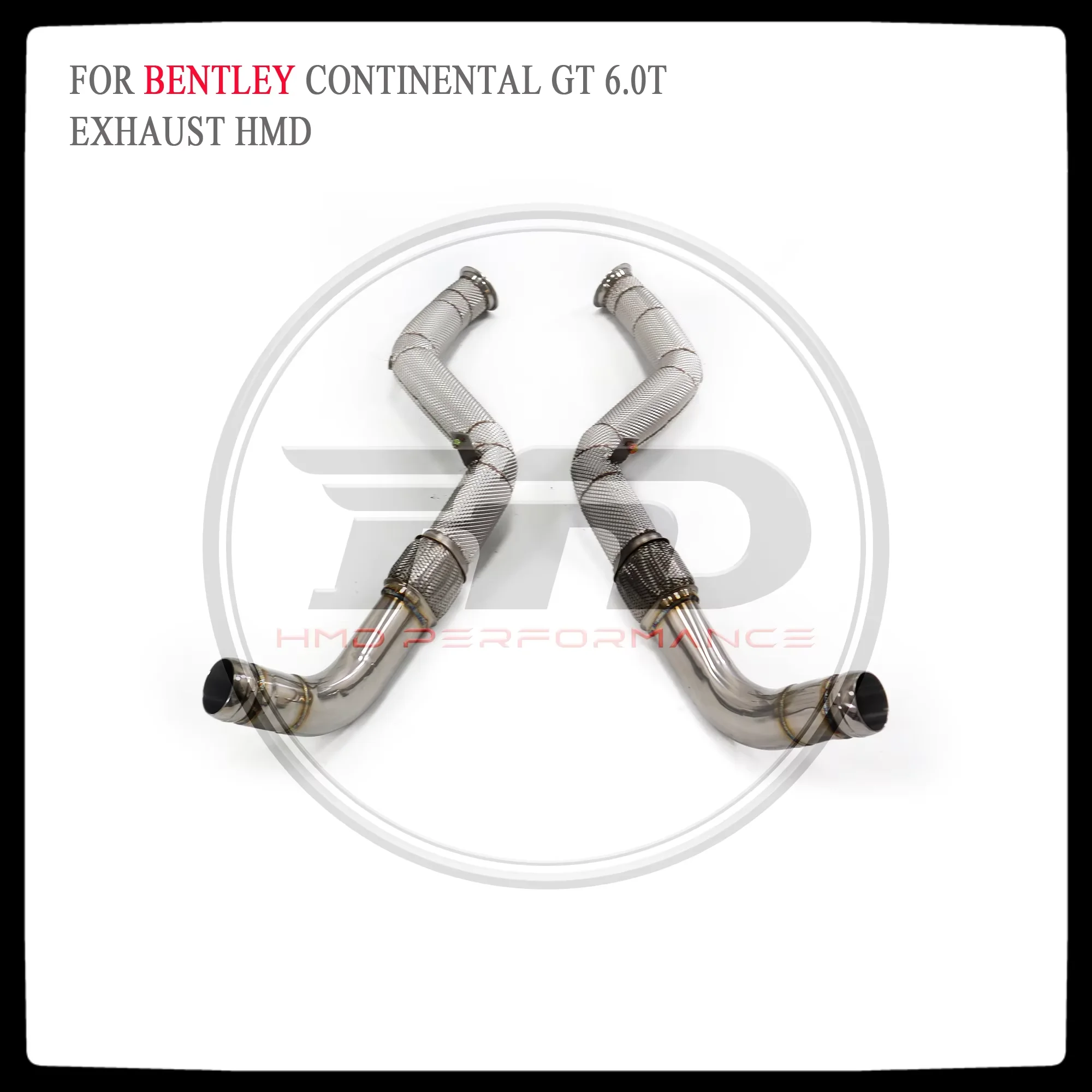 HMD Stainless Steel Exhaust System Performance downpipe for Bentley Continental GT W12 6.0T Muffler with catalyst Middle Pipe
HMD Stainless Steel Exhaust System Performance downpipe for Bentley Continental GT W12 6.0T Muffler with catalyst Middle Pipe