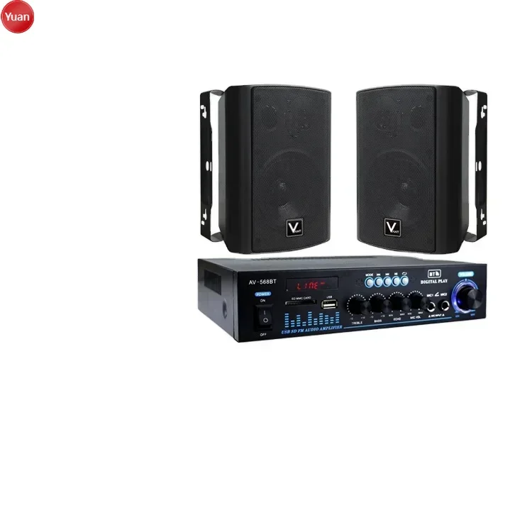 AV-568/MS50 Home Theatre System Complete Sound Audio For Stage Performance Wireless Surround Home Theater Living Room K Song Set
AV-568/MS50 Home Theatre System Complete Sound Audio For Stage Performance Wireless Surround Home Theater Living Room K Song Set