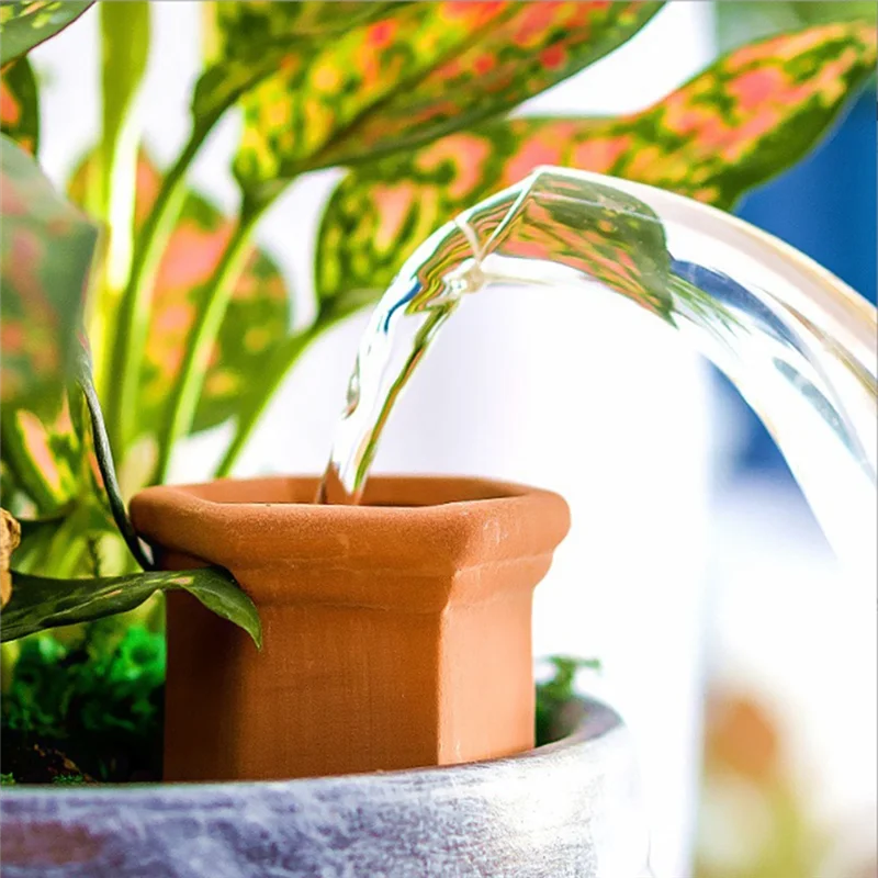 A17Z 6Pcs Ceramic Plant Waterer of Terracotta Self Watering Spikes Plant Watering Devices for Vacation for Indoor&Outdoor
A17Z 6Pcs Ceramic Plant Waterer of Terracotta Self Watering Spikes Plant Watering Devices for Vacation for Indoor&Outdoor