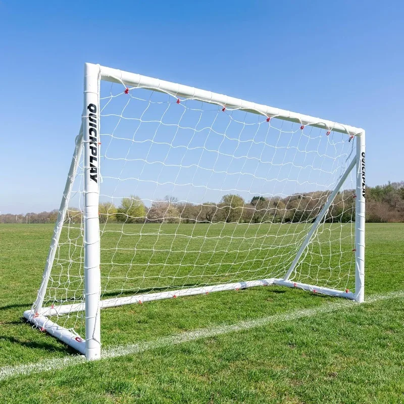QUICKPLAY Q-Fold Soccer Goal | 30-Second Folding Design for Easy Setup | Portable & Weatherproof uPVC Soccer Goal for Backyard |
QUICKPLAY Q-Fold Soccer Goal | 30-Second Folding Design for Easy Setup | Portable & Weatherproof uPVC Soccer Goal for Backyard |