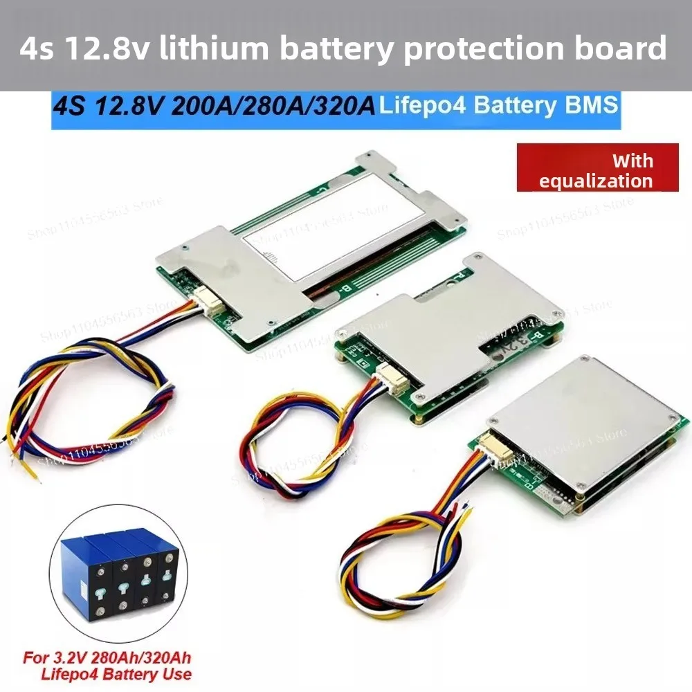 12.8V 4S LiFePO4 Battery BMS Protection Board 200A 280A 300A With Balance
12.8V 4S LiFePO4 Battery BMS Protection Board 200A 280A 300A With Balance