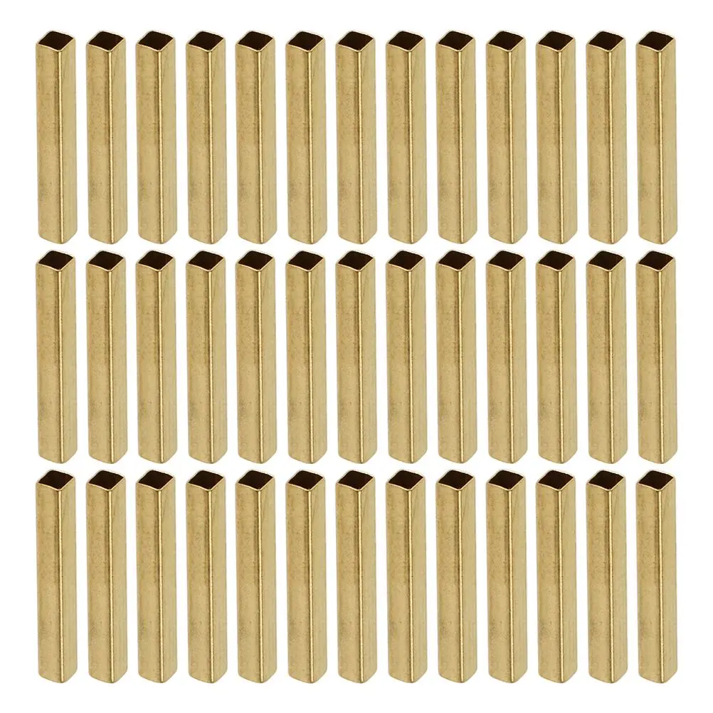 100 Pcs Hollow Square Brass Tube Beads Copper Spacers Jewelry Making Supplies Necklace Bracelet Earring Macrame
100 Pcs Hollow Square Brass Tube Beads Copper Spacers Jewelry Making Supplies Necklace Bracelet Earring Macrame