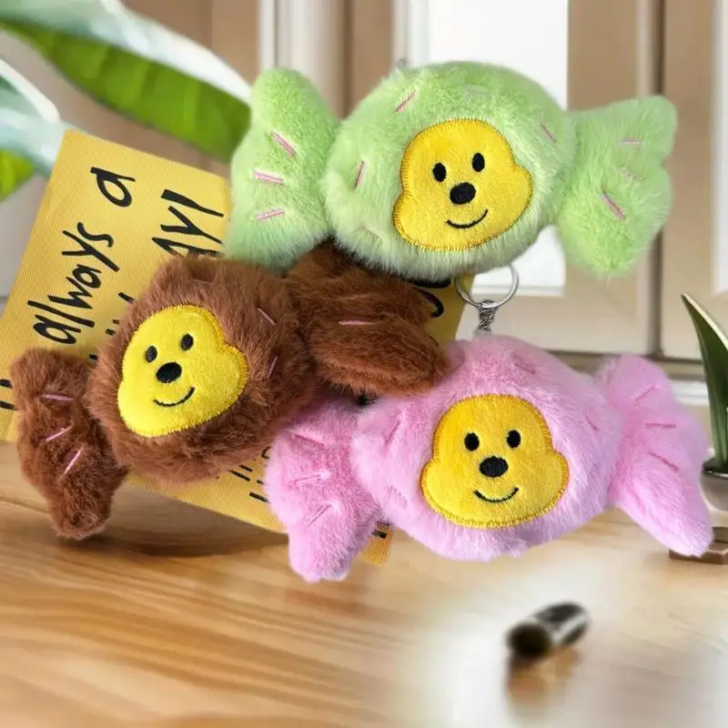Cute Candy Monkey Plush Doll, Stuffed Toy Keyring, Ideal Bag Charm and Ornament
Cute Candy Monkey Plush Doll, Stuffed Toy Keyring, Ideal Bag Charm and Ornament