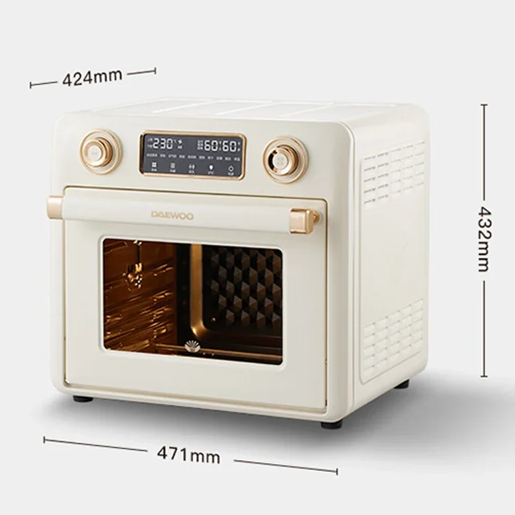 Touch Screen Air Fryer 40L Large Capacity, Countertop Kitchen Electric Air Fryer
Touch Screen Air Fryer 40L Large Capacity, Countertop Kitchen Electric Air Fryer
