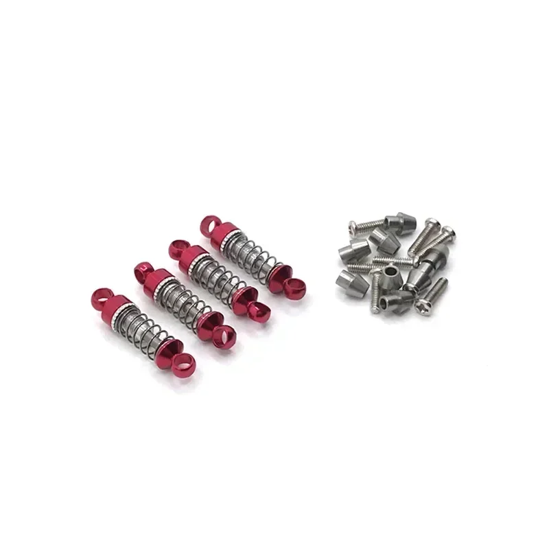 4Pcs Aluminum Alloy Shock Absorber for WLtoys K989 K969 K979 P929 1/28 RC Model Car Replacement Upgrade Parts
4Pcs Aluminum Alloy Shock Absorber for WLtoys K989 K969 K979 P929 1/28 RC Model Car Replacement Upgrade Parts