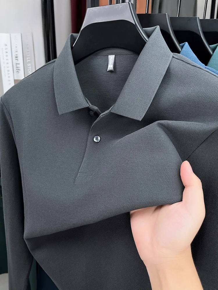 Lormen Men's Long Sleeve Shirt Pure Cotton Business Casual Classic Color Breathable Spring Autumn T-Shirt
Lormen Men's Long Sleeve Shirt Pure Cotton Business Casual Classic Color Breathable Spring Autumn T-Shirt