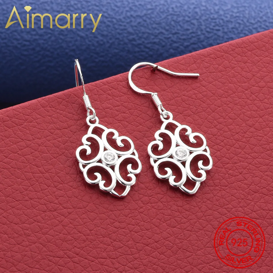 AIMARRY 925 Sterling Silver Earrings Retro Pattern Drop Earrings Jewelry Fashion Party and Daily Wear
AIMARRY 925 Sterling Silver Earrings Retro Pattern Drop Earrings Jewelry Fashion Party and Daily Wear