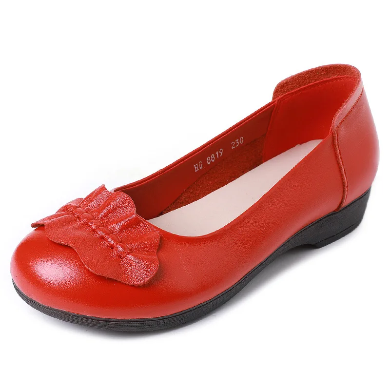 ZXRYXGS 2024 New Spring Superior Quality Soft Genuine Leather Shoes Flat Shoes Large Size Comfort Soft Sole Women Casual Shoes
ZXRYXGS 2024 New Spring Superior Quality Soft Genuine Leather Shoes Flat Shoes Large Size Comfort Soft Sole Women Casual Shoes