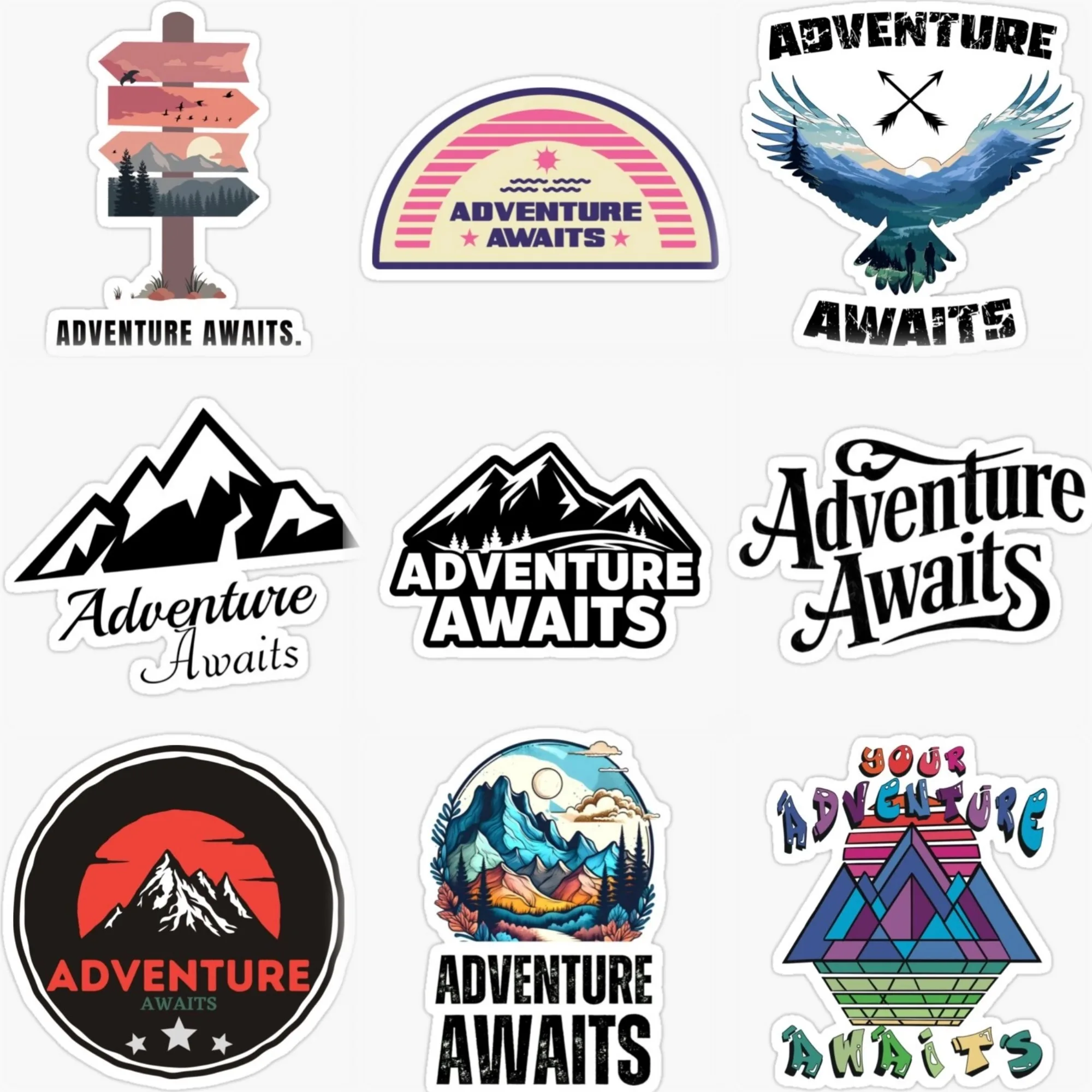 Adventure Awaits Travel Camping Creative PVC Sticker for Decorate Car Truck Bicycle Window Fridge Helmet Decal Accessories
Adventure Awaits Travel Camping Creative PVC Sticker for Decorate Car Truck Bicycle Window Fridge Helmet Decal Accessories