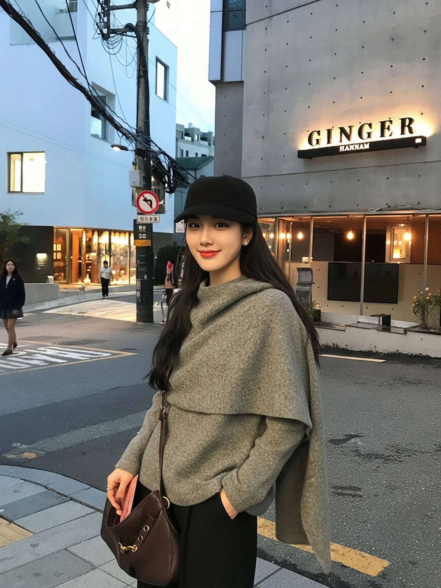 Autumn Winter Lazy Style Slimming Versatile High Collar Korean System Fake Two-Piece Cloak Shoulder Wrap Sweater Women
Autumn Winter Lazy Style Slimming Versatile High Collar Korean System Fake Two-Piece Cloak Shoulder Wrap Sweater Women