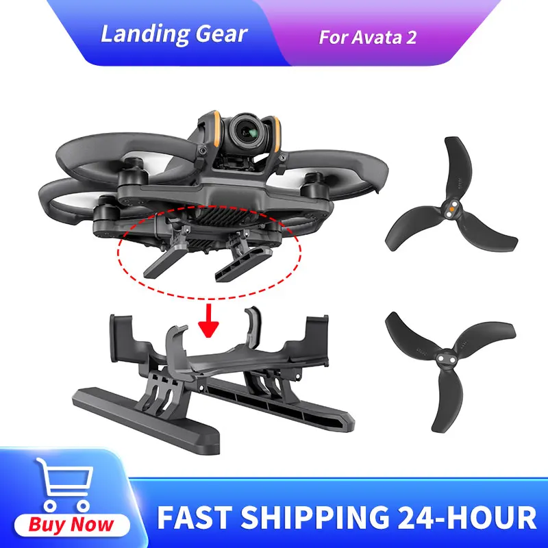 Avata 2 Landing Gear Heighten Extender Anti-Scratch Support Leg Stand Protector Accessories for Avata 2 Replacement Spare Parts
Avata 2 Landing Gear Heighten Extender Anti-Scratch Support Leg Stand Protector Accessories for Avata 2 Replacement Spare Parts