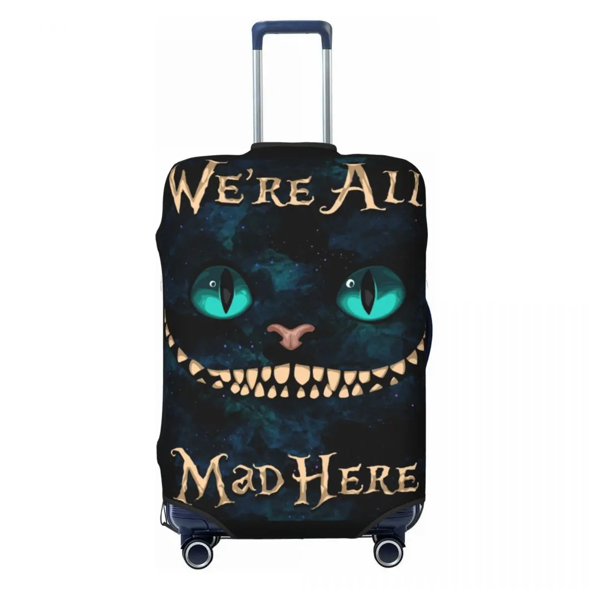 Custom Alice In Wonderland Luggage Cover Elastic Cheshire Cat Travel Suitcase Protective Covers Suit For 18-32 inch
Custom Alice In Wonderland Luggage Cover Elastic Cheshire Cat Travel Suitcase Protective Covers Suit For 18-32 inch