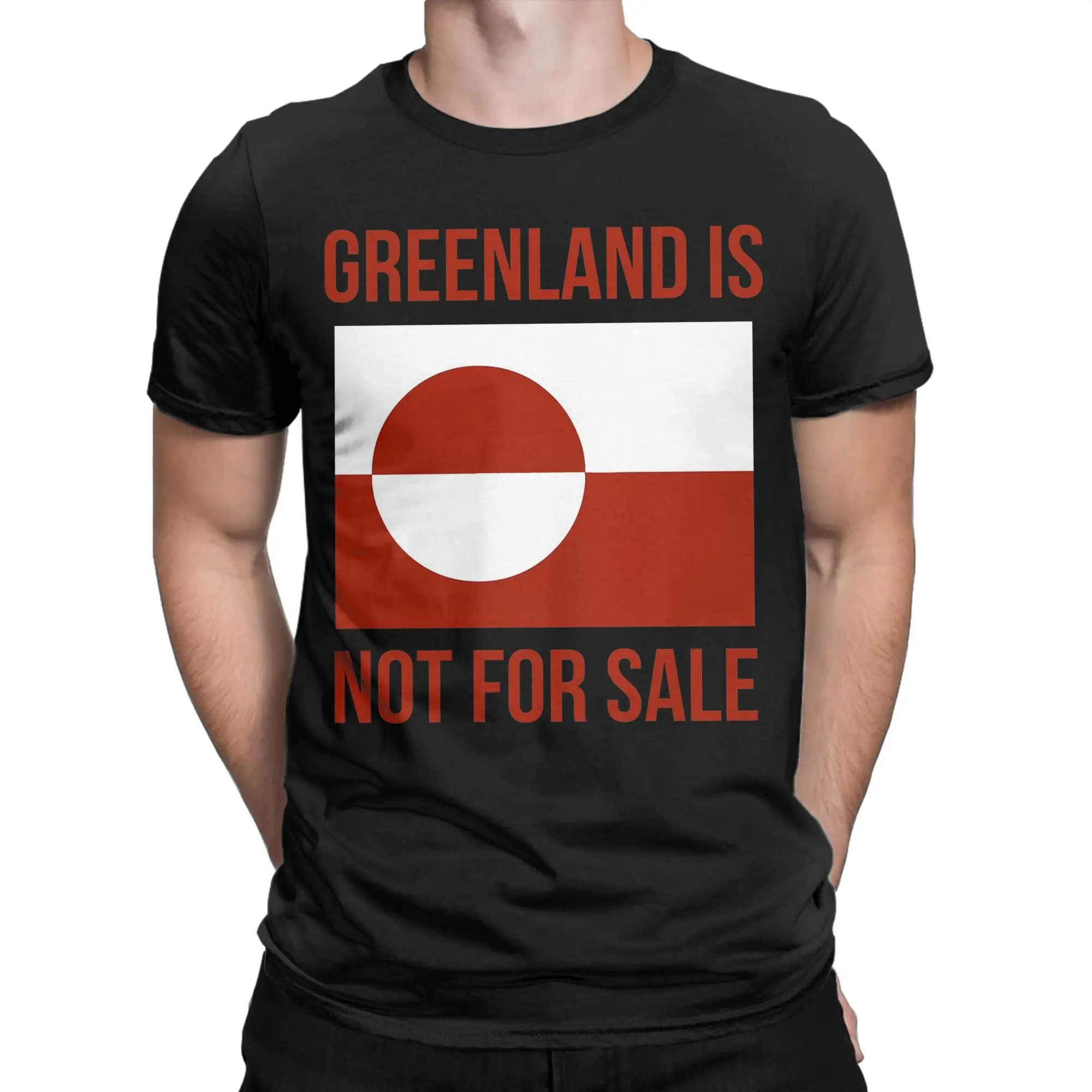 Футболки с надписью «Гренландия не продается» для мужчин и женщин, забавные хлопковые футболки с круглым вырезом и короткими рукавами, топы больших размеров
Футболки с надписью «Гренландия не продается» для мужчин и женщин, забавные хлопковые футболки с круглым вырезом и короткими рукавами, топы больших размеров
