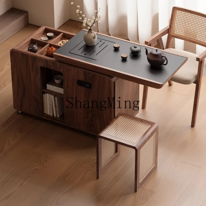 ZYY solid wood movable tea table guest water cabinet small apartment balcony small tea table coffee table
ZYY solid wood movable tea table guest water cabinet small apartment balcony small tea table coffee table