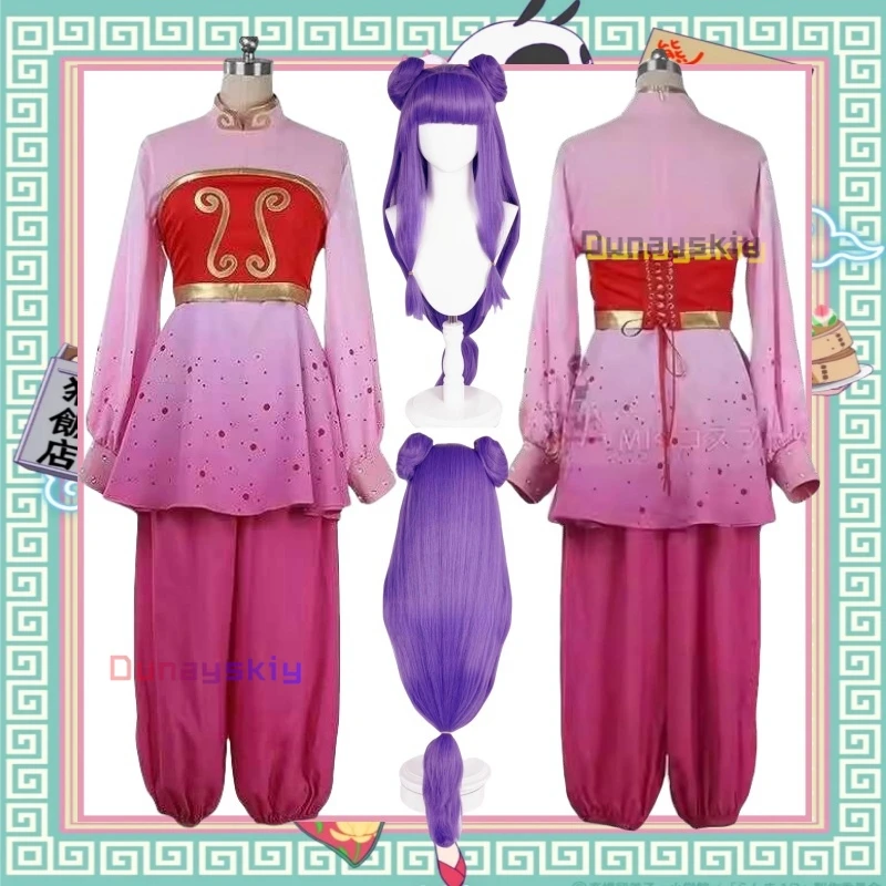 Shampoo Cosplay Costume Wig Anime Ranma ½ Women Cheongsam Stand Up Collar Long Sleeves Shirt Tube Top Pants Shampoo Cosplay
Shampoo Cosplay Costume Wig Anime Ranma ½ Women Cheongsam Stand Up Collar Long Sleeves Shirt Tube Top Pants Shampoo Cosplay