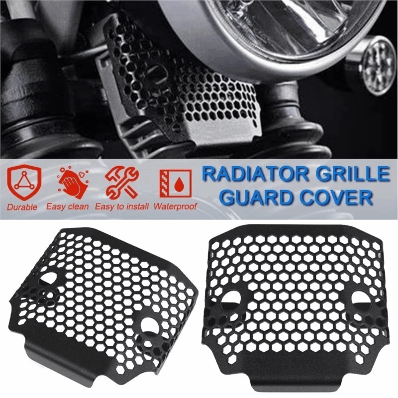ALUMINIUM Radiator Grille Guard Cover For Street Scrambler Cup Twin Bonneville T100 T120 Black 2016-2019 Motorcycle Accessories
ALUMINIUM Radiator Grille Guard Cover For Street Scrambler Cup Twin Bonneville T100 T120 Black 2016-2019 Motorcycle Accessories