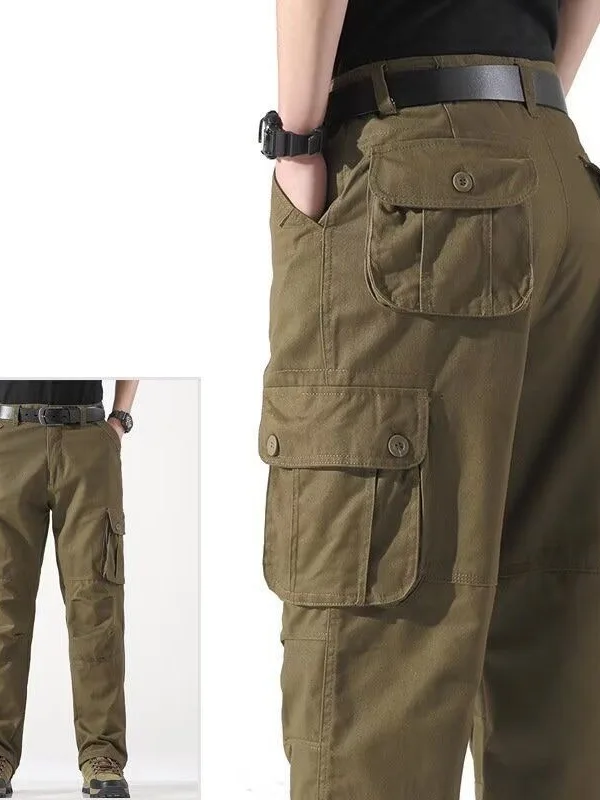 Casual Workwear Long Pants Men's Loose Popular Sports Dirt Resistant Wear Resistant Dad Workwear Trousers Spring Autumn
Casual Workwear Long Pants Men's Loose Popular Sports Dirt Resistant Wear Resistant Dad Workwear Trousers Spring Autumn