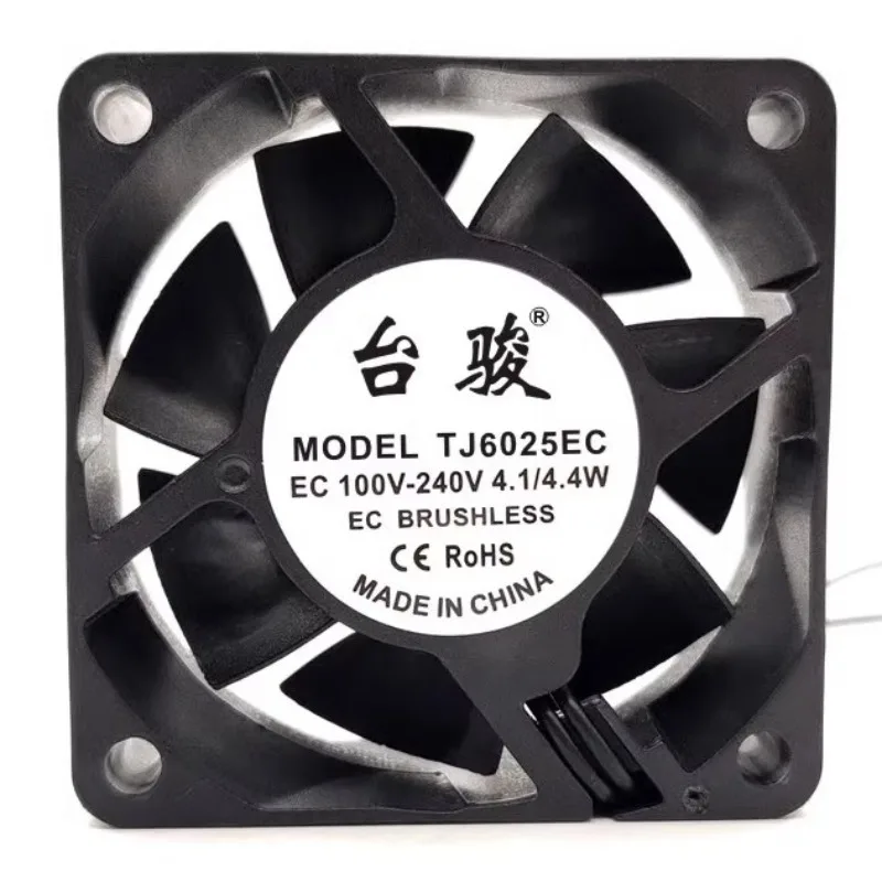 Новый вентилятор-кулер для TJ6025EC Double Ball 6025 6 см 60*60*25 мм охлаждающий вентилятор
Новый вентилятор-кулер для TJ6025EC Double Ball 6025 6 см 60*60*25 мм охлаждающий вентилятор