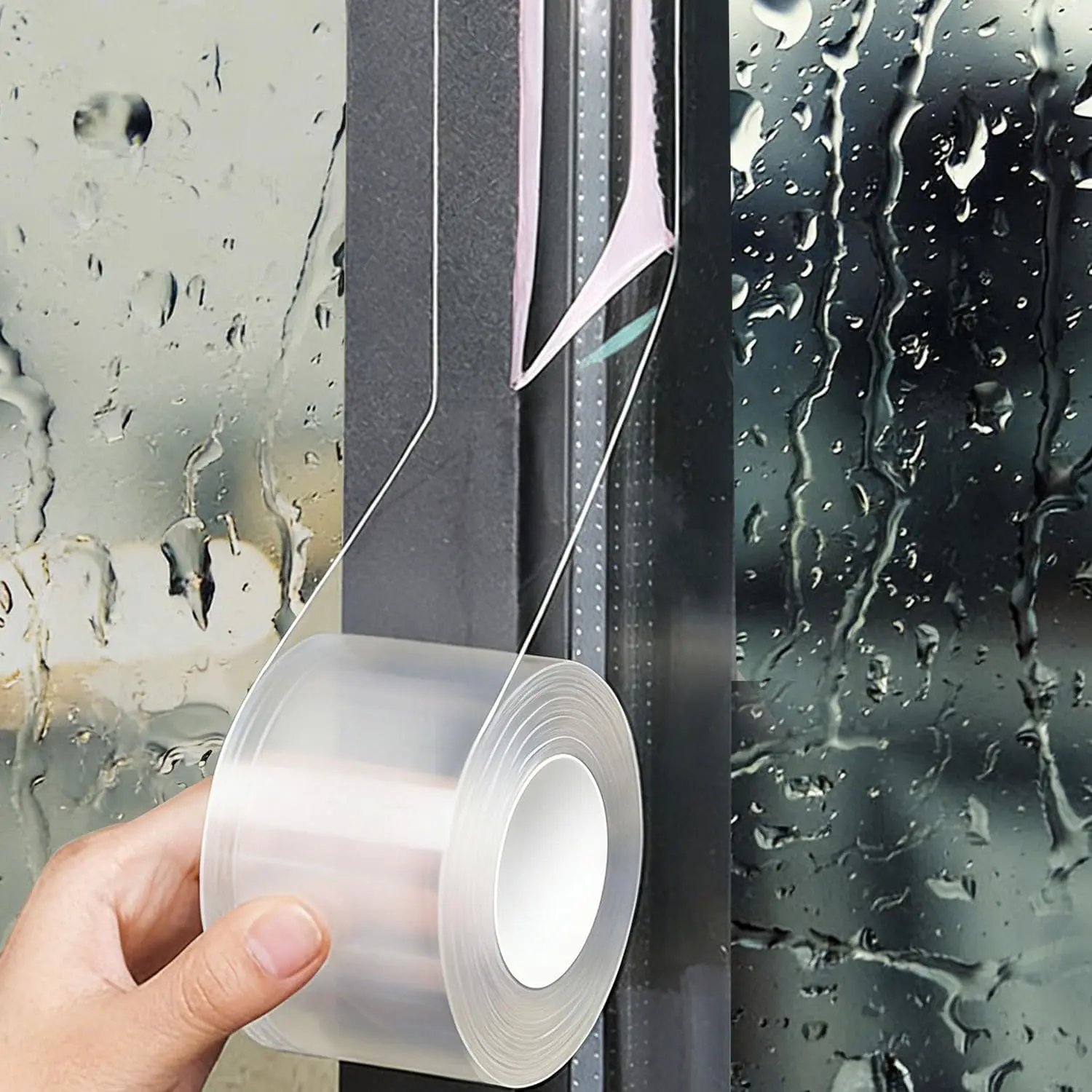 2" x 33ft Clear Window Draft Tape, Residue-Free Weather Stripping for Doors & Windows, Windproof Seal
2" x 33ft Clear Window Draft Tape, Residue-Free Weather Stripping for Doors & Windows, Windproof Seal