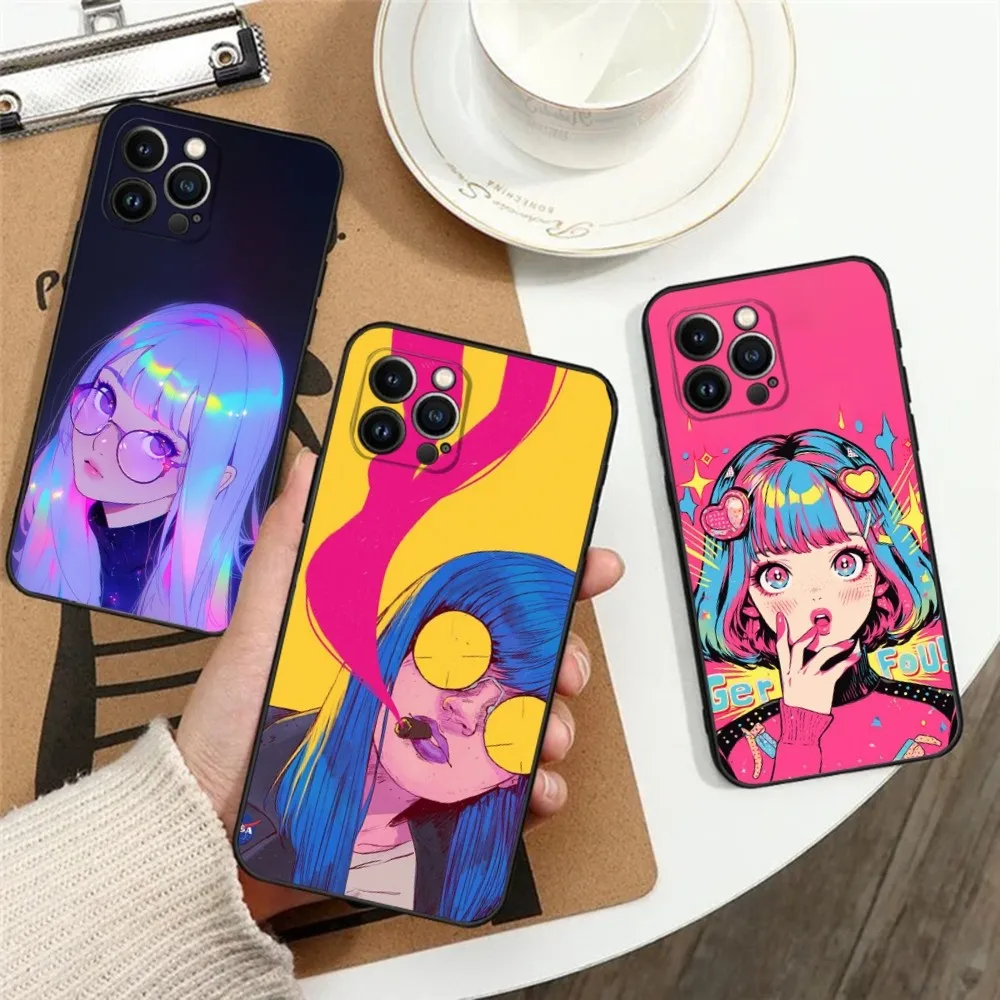 Cute Painted Girl Phone Case For iPhone 16,15,14,13,12,11,Plus,Pro Max,XS,X,XR,SE,Mini,8,7 Soft Silicone Black Cover
Cute Painted Girl Phone Case For iPhone 16,15,14,13,12,11,Plus,Pro Max,XS,X,XR,SE,Mini,8,7 Soft Silicone Black Cover