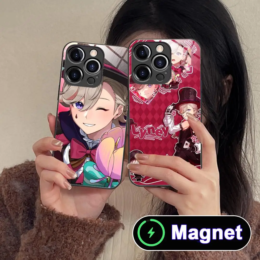 Чехол для мобильного телефона Game GI Lyney Glass MagSafe для iPhone 17 16 15 14 13 12 11 Air Pro Max Plus Mini, цветной
Чехол для мобильного телефона Game GI Lyney Glass MagSafe для iPhone 17 16 15 14 13 12 11 Air Pro Max Plus Mini, цветной