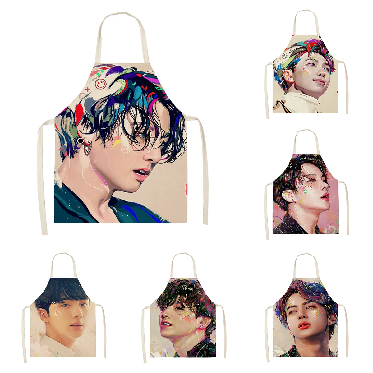 Women's kitchen apron Natural and Animal Styles Restaurant chef barber barman waterproof apron for menand child painting apron
Women's kitchen apron Natural and Animal Styles Restaurant chef barber barman waterproof apron for menand child painting apron