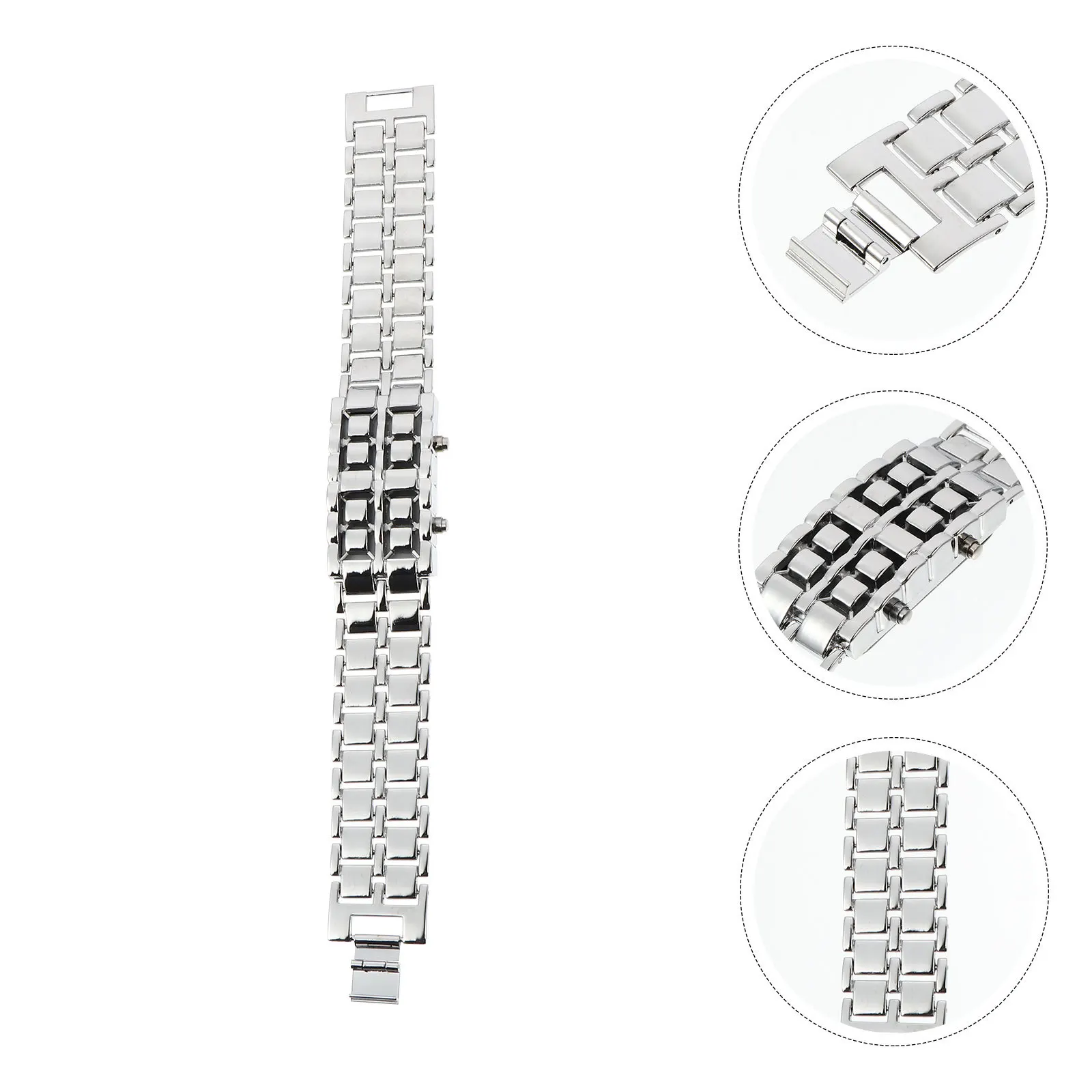 Retro Red LED Men Watch Stylish Rectangular Chain Design Fashionable Gift for Him Accurate Timing Long Operation Digital
Retro Red LED Men Watch Stylish Rectangular Chain Design Fashionable Gift for Him Accurate Timing Long Operation Digital